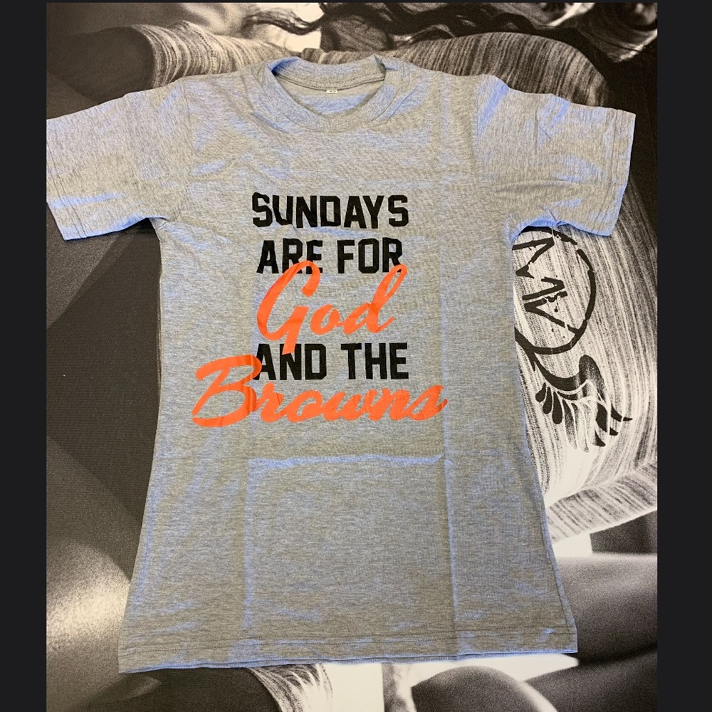 Sundays Are For God & The Browns Tee